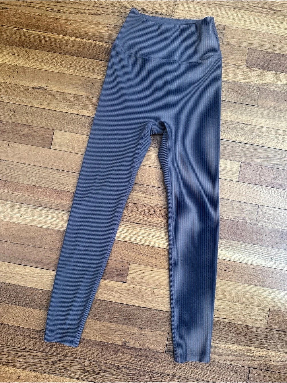 Beige 40Ribbed Leggings